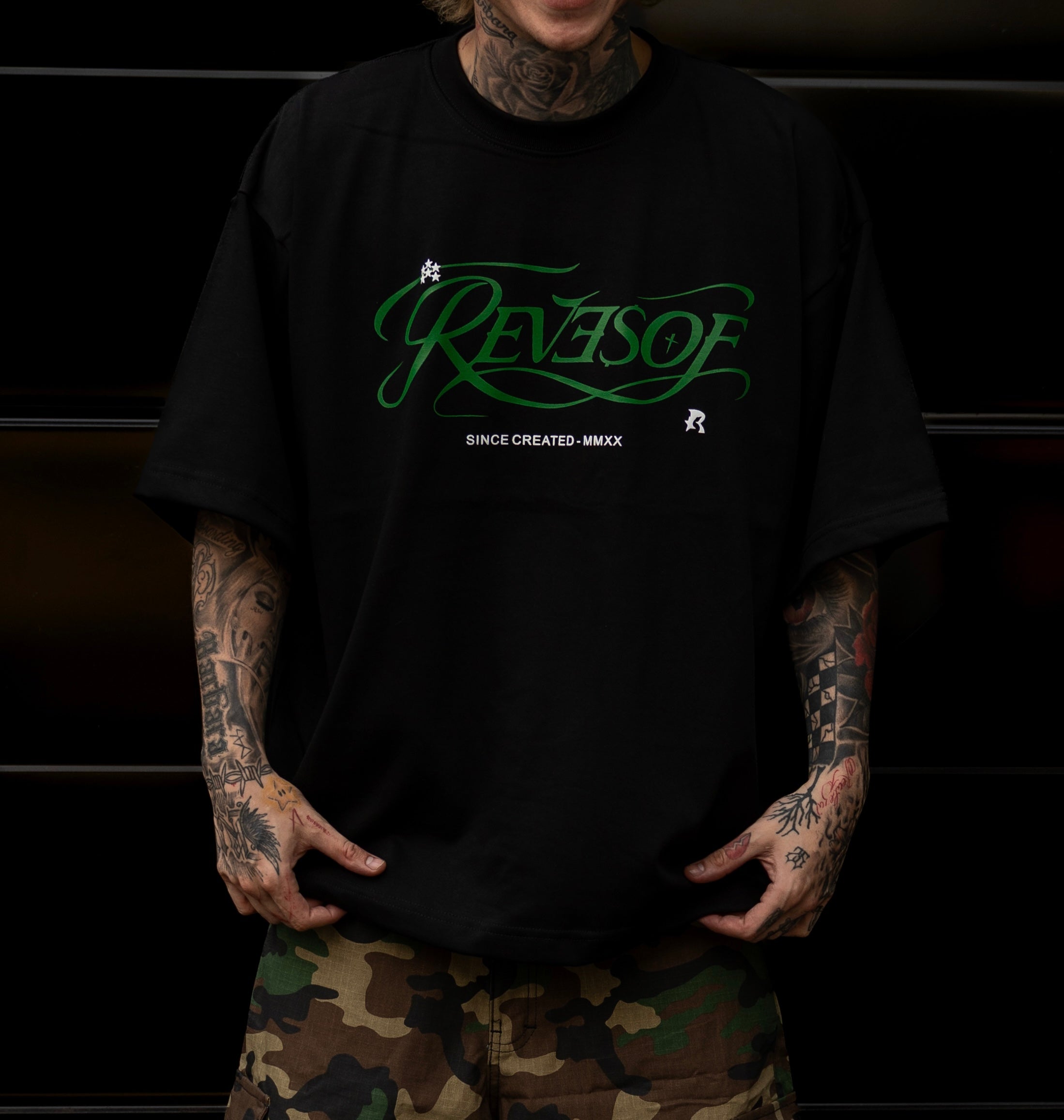 T-SHIRT x ANNIVERSARY BLACK TWO