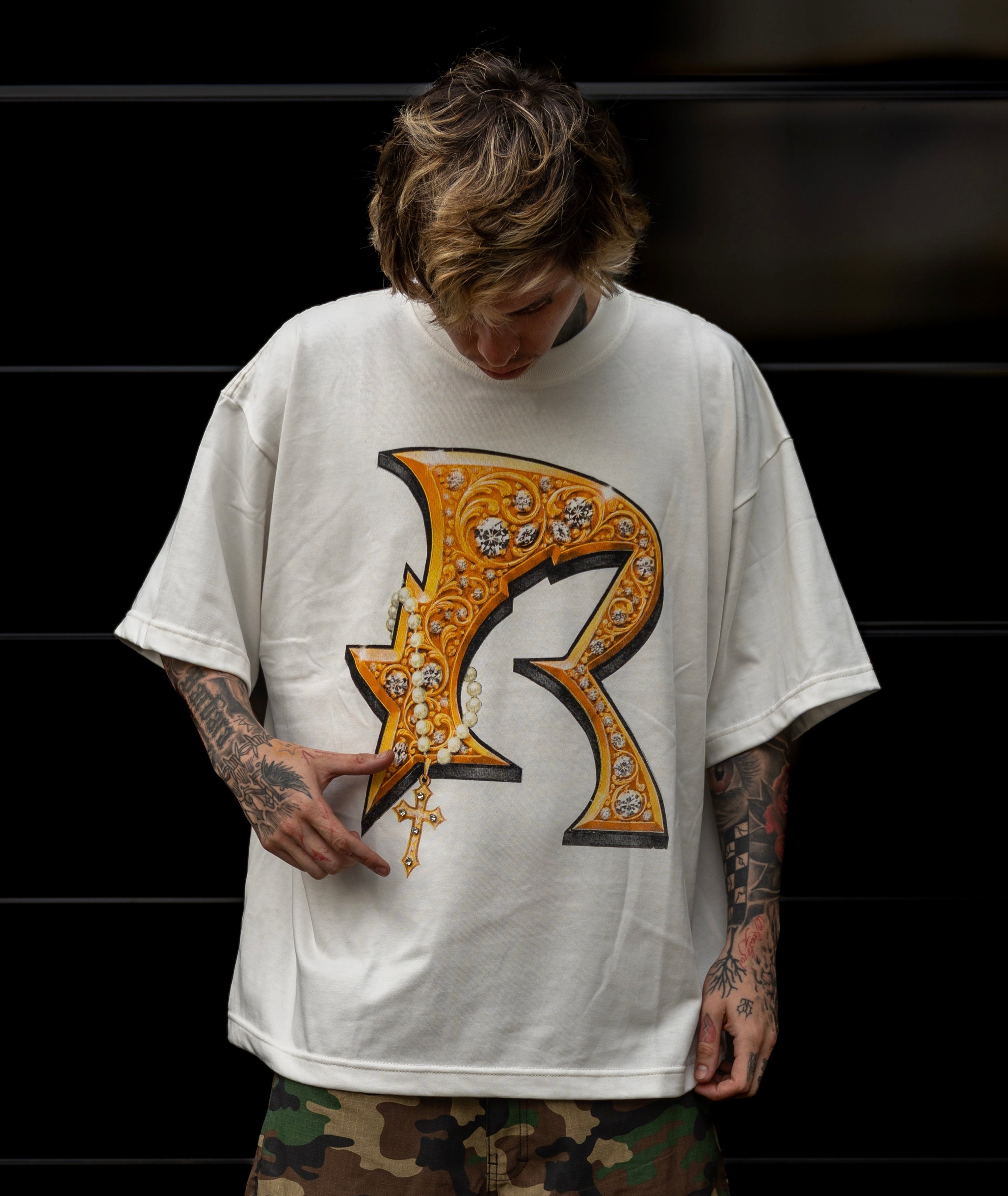 T-SHIRT R PEDRERIA BLANCO