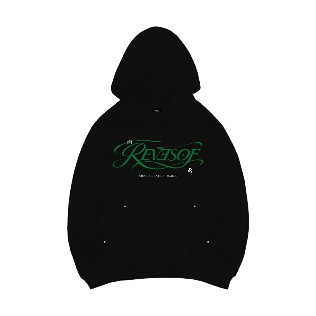 HOODIE x ANNIVERSARY BLACK TWO