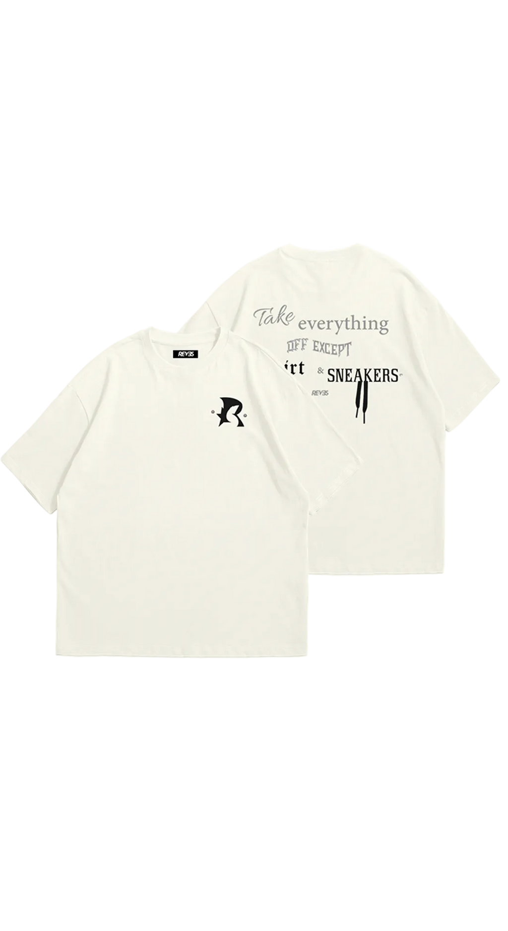 T-SHIRT EXTRA LACES WHITE