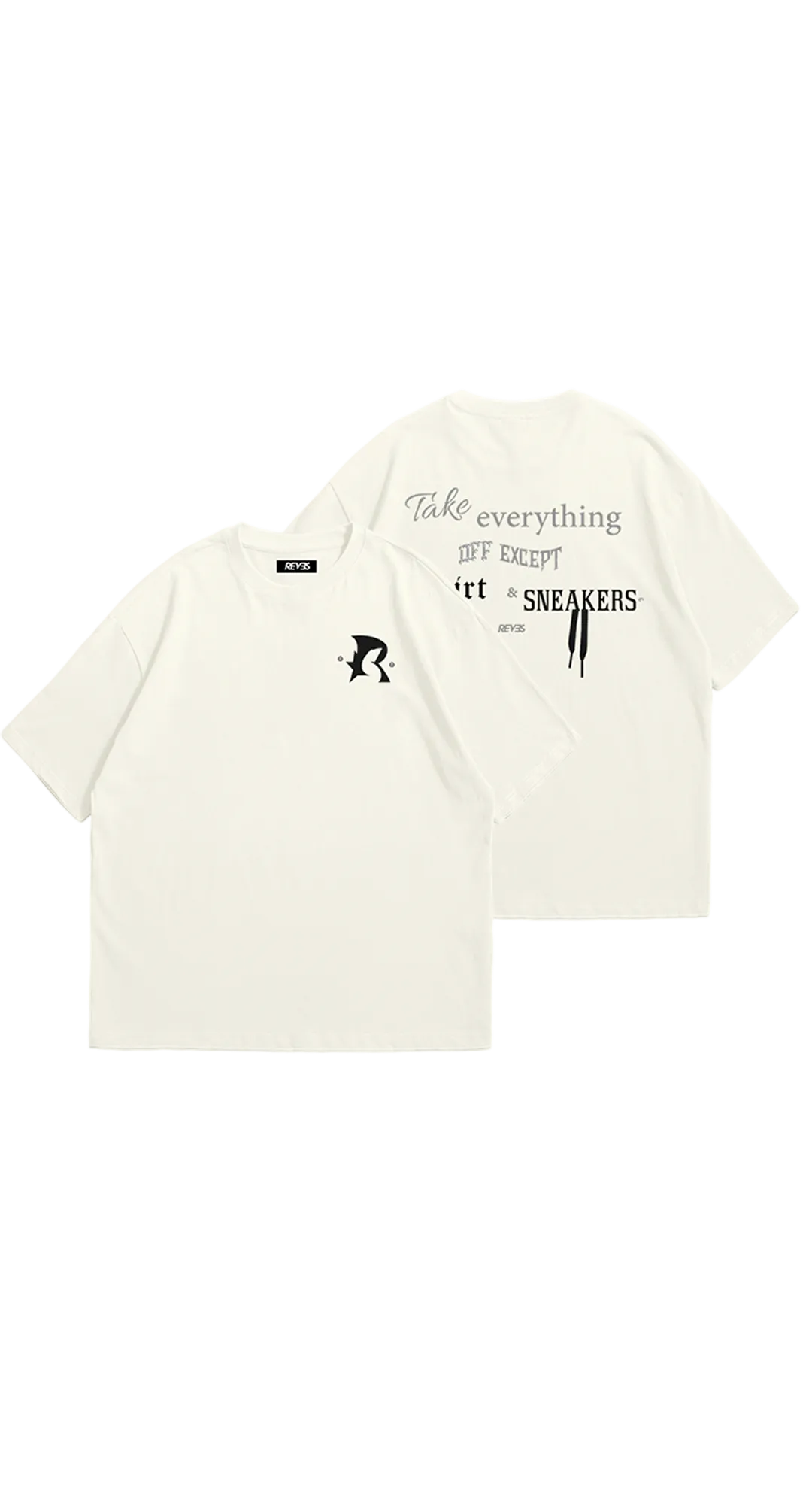 T-SHIRT EXTRA LACES WHITE