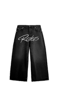 DENIM  PANT TAG BLACK 2.0