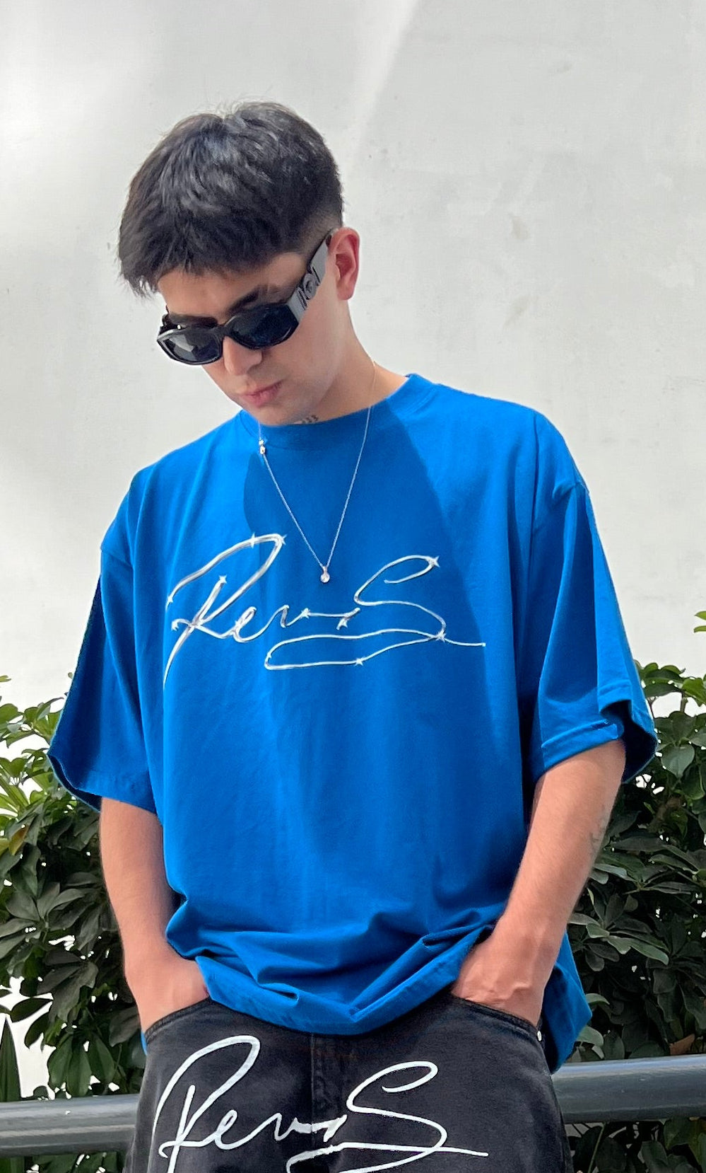 T-SHIRT CROMO BLUE REVES