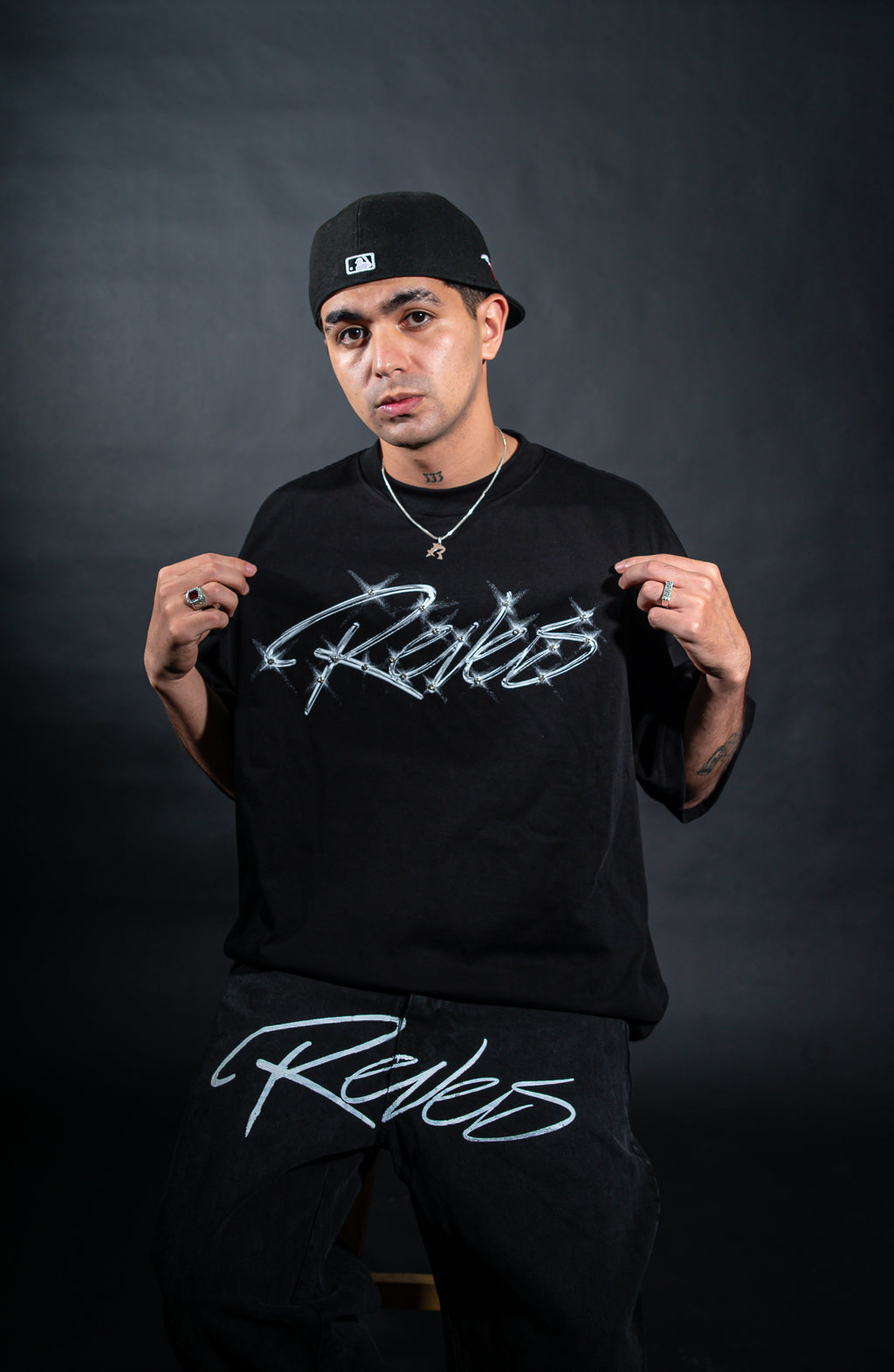 T-SHIRT CROMO BLACK 2.0