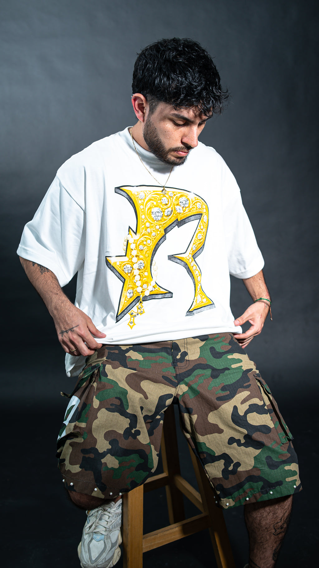 T-SHIRT R PEDRERIA BLANCO