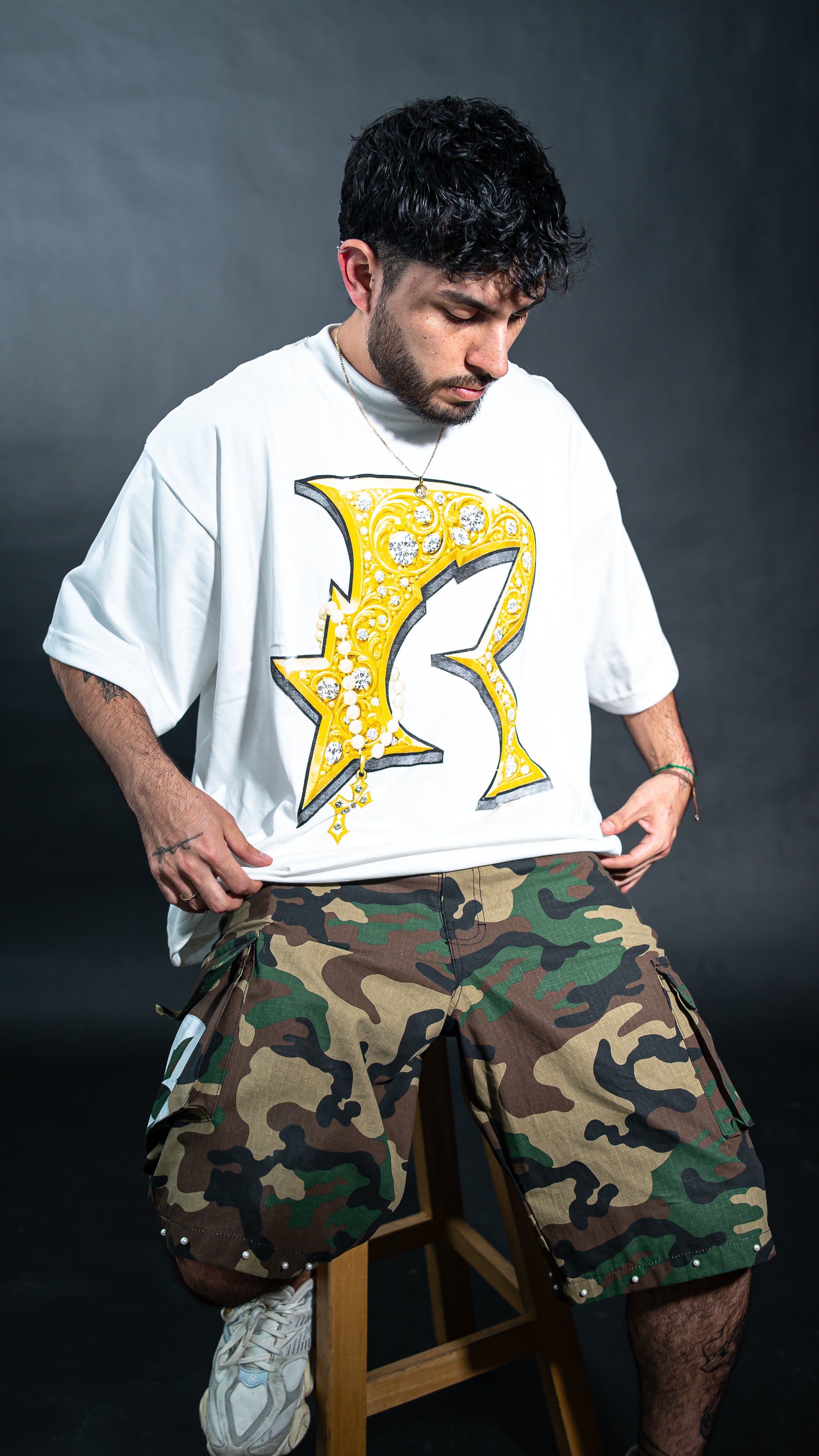 T-SHIRT R PEDRERIA BLANCO