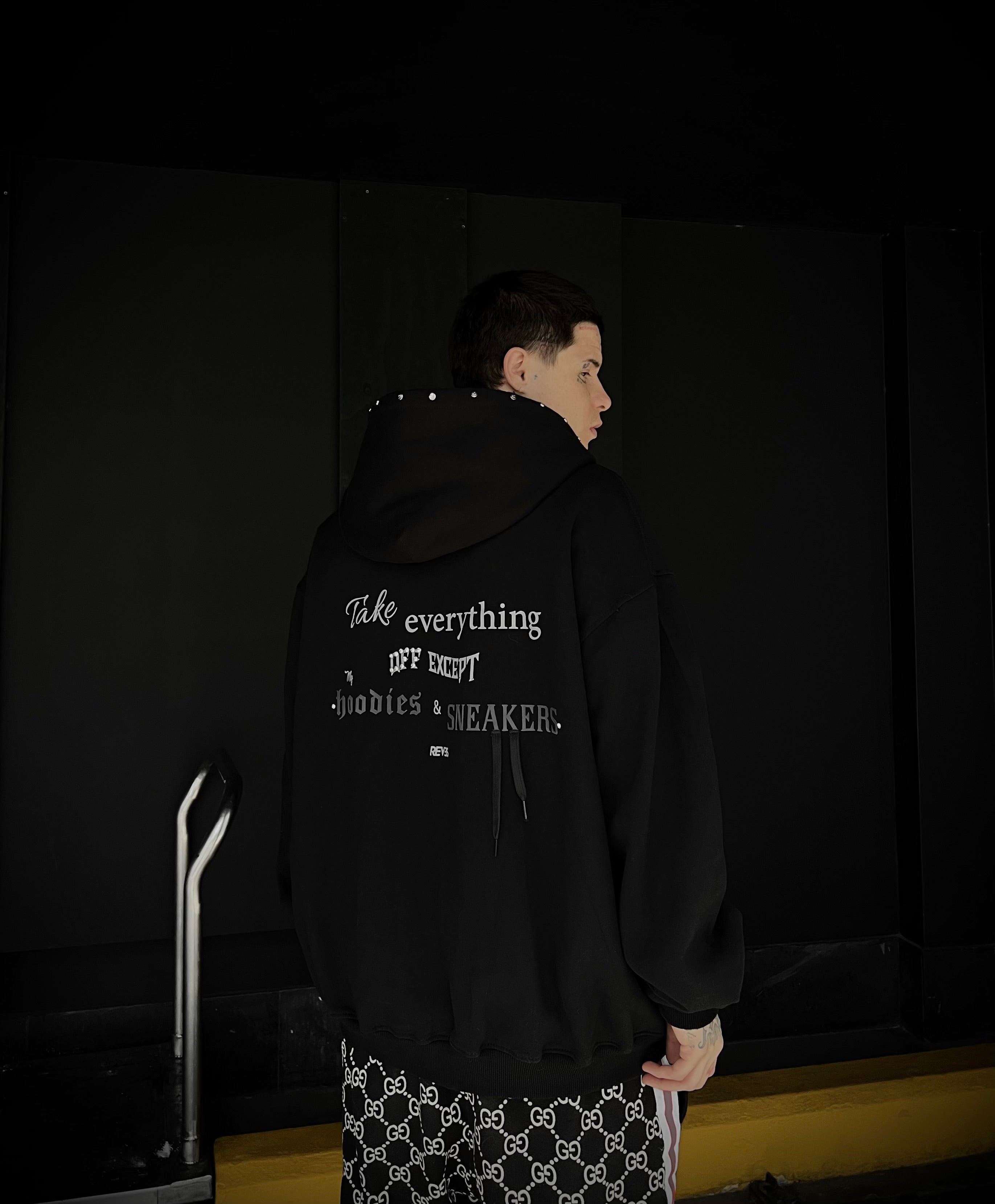 DOBLE ZIP HOODIE EXTRA LACES REVES