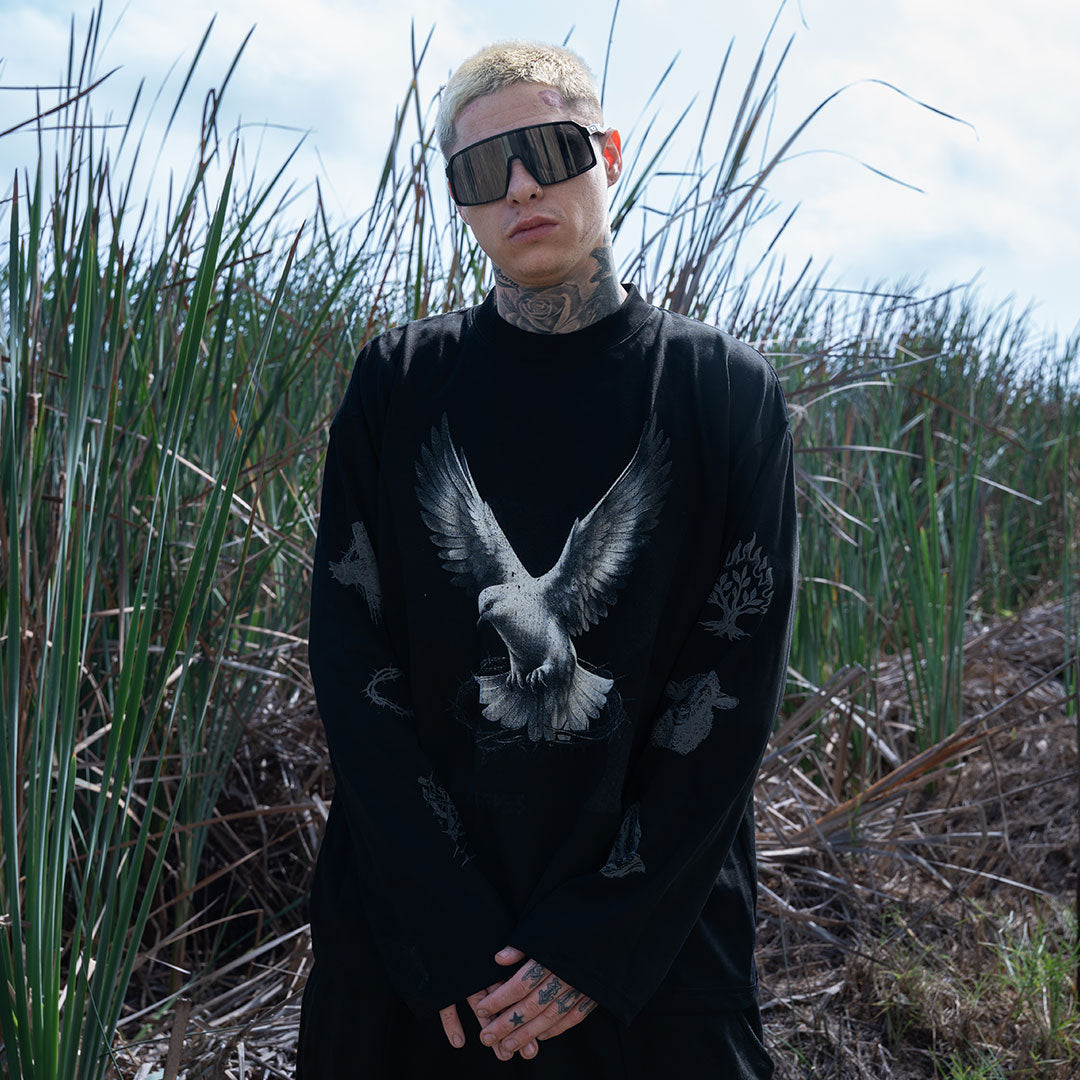 SLONGSLEEVE CRISTO BLACK - SOLD OUT