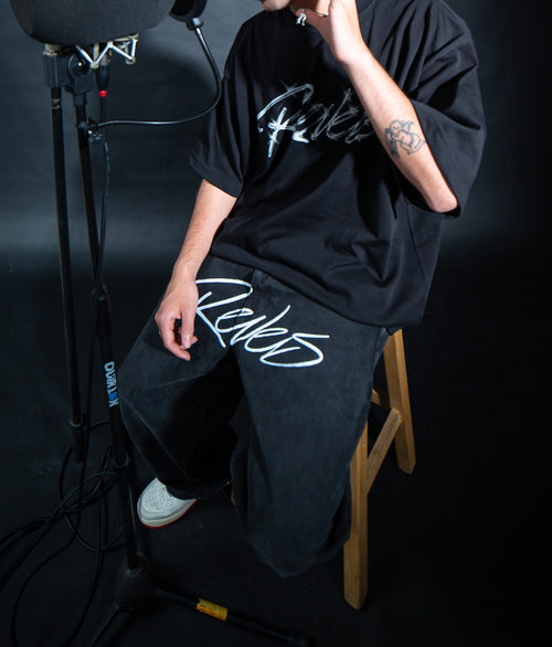 DENIM  PANT TAG BLACK 2.0