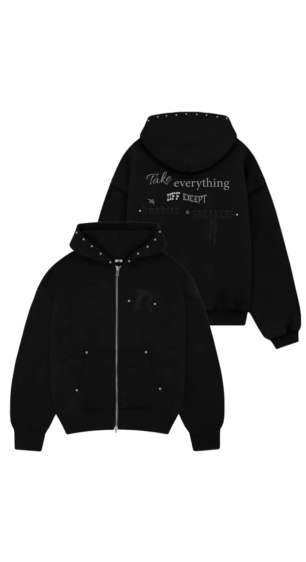 DOBLE ZIP HOODIE EXTRA LACES REVES
