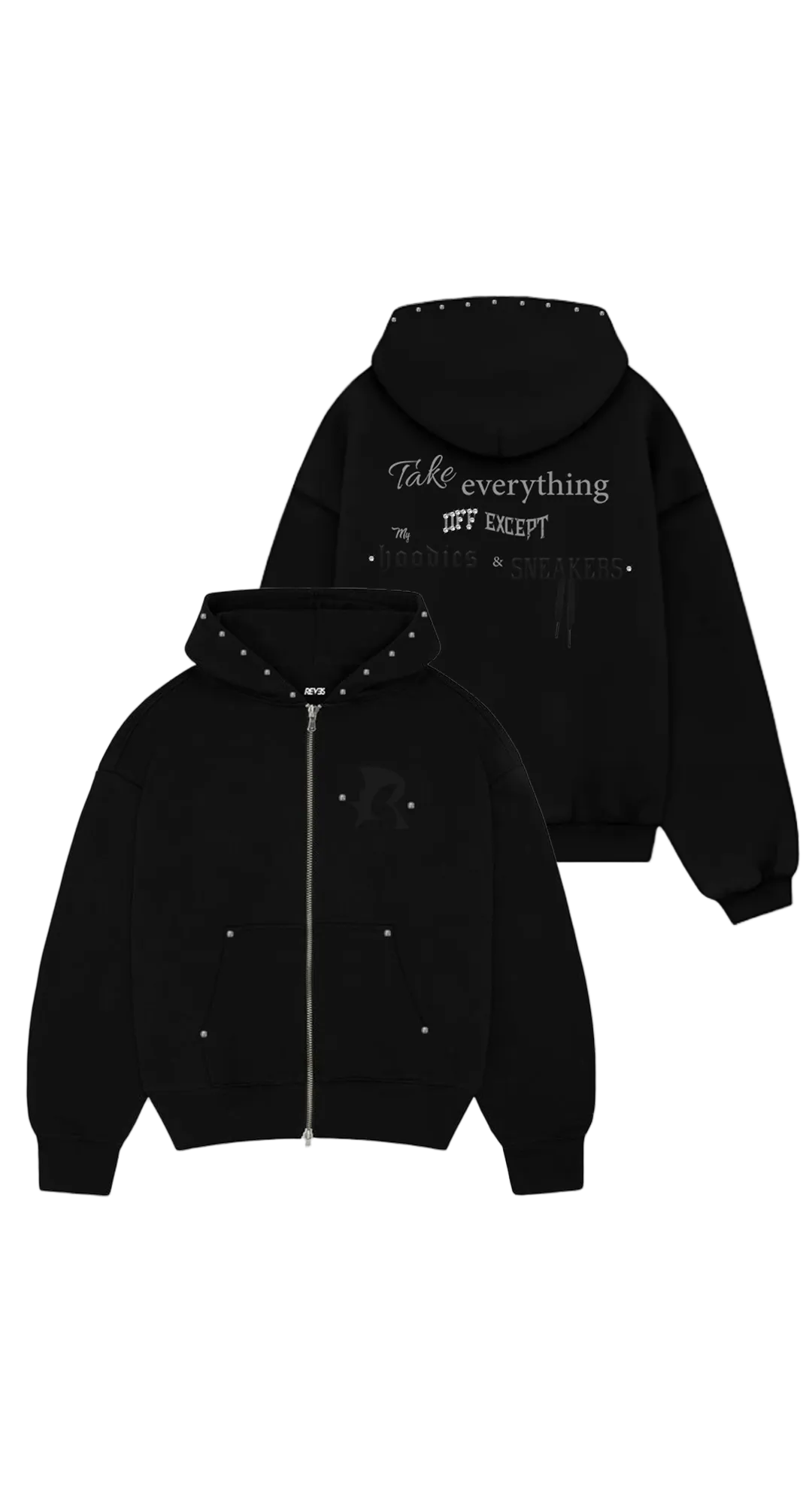 DOBLE ZIP HOODIE EXTRA LACES REVES