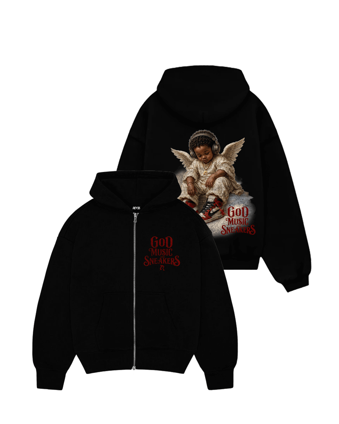 ZIP HOODIE ANGEL SNEAKER