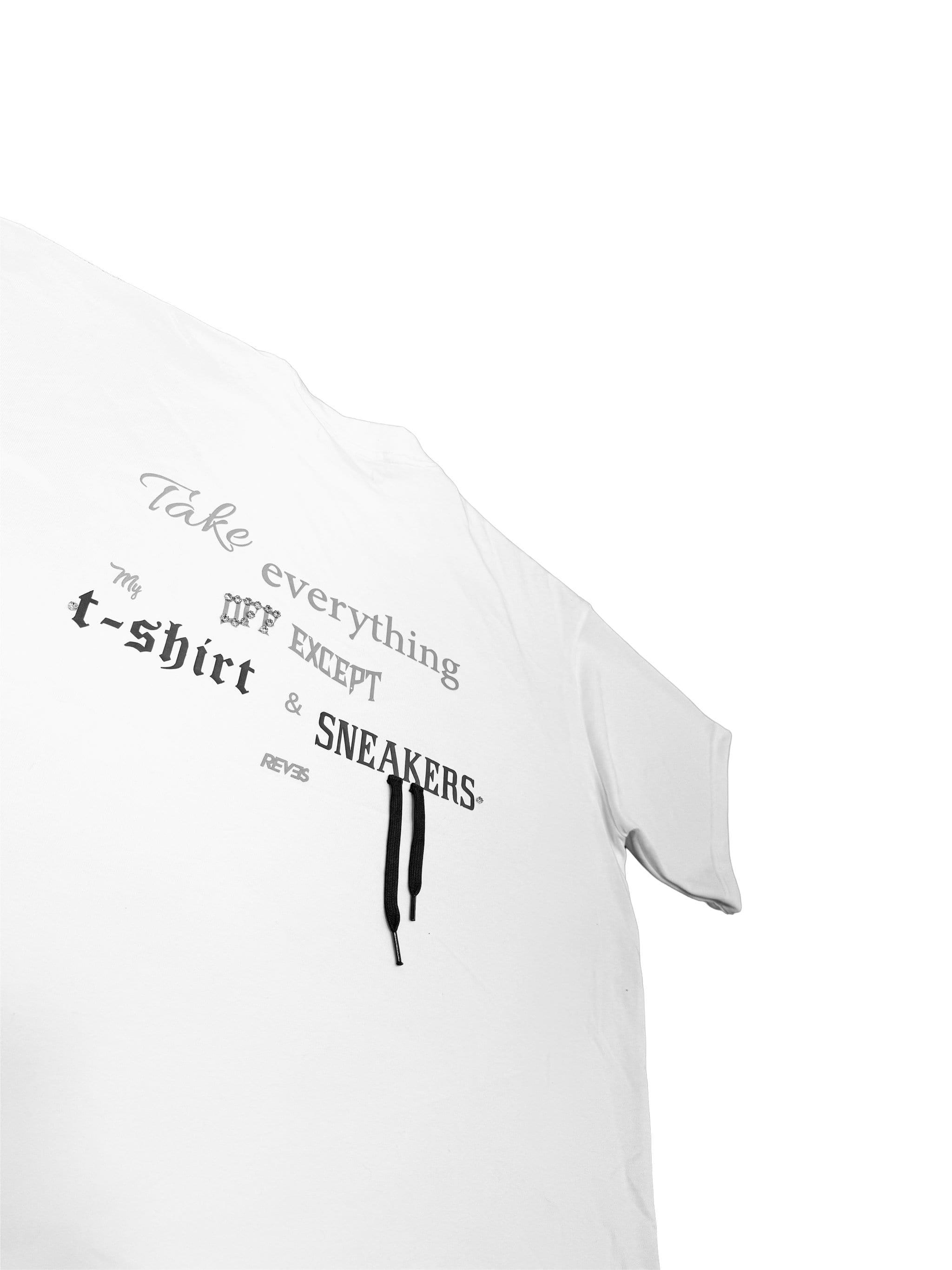 T-SHIRT EXTRA LACES WHITE