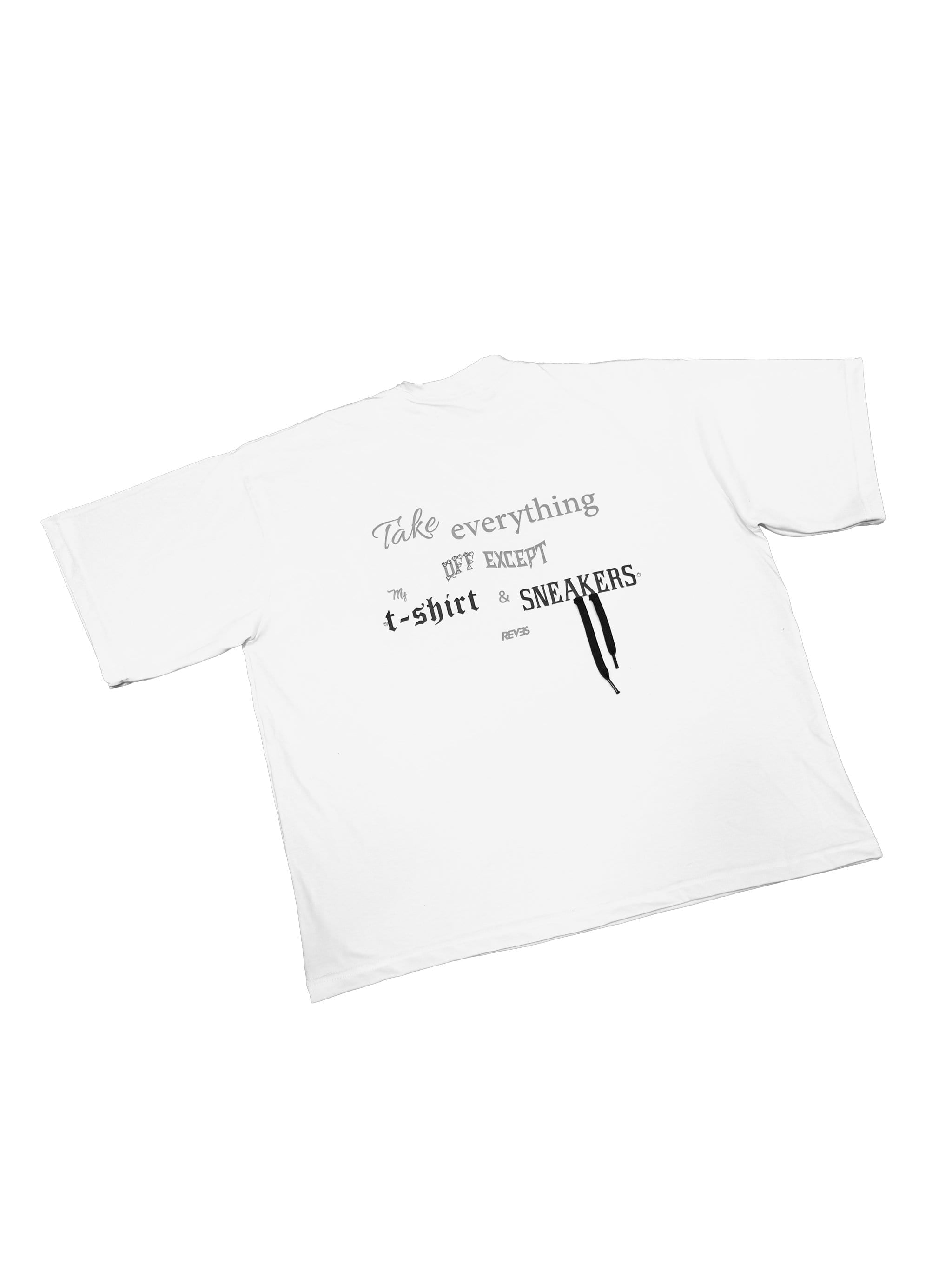 T-SHIRT EXTRA LACES WHITE