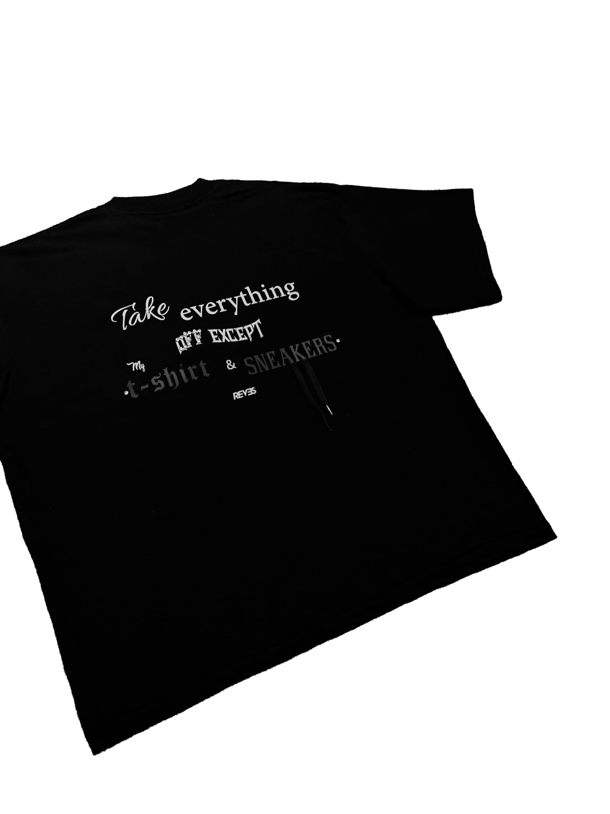 T-SHIRT EXTRA LACES BLACK